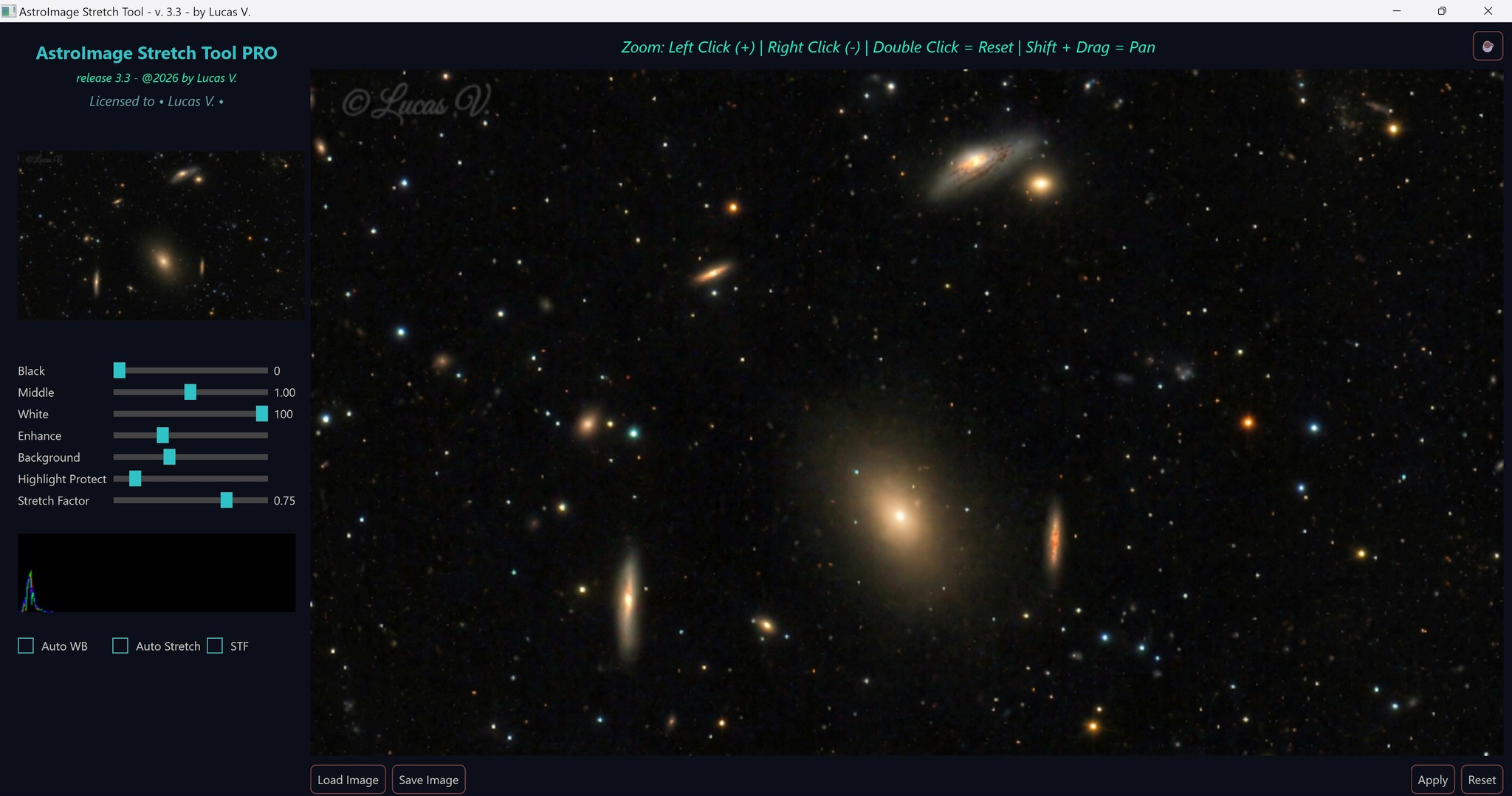 AstroImage Suite - astrophotography processing tools