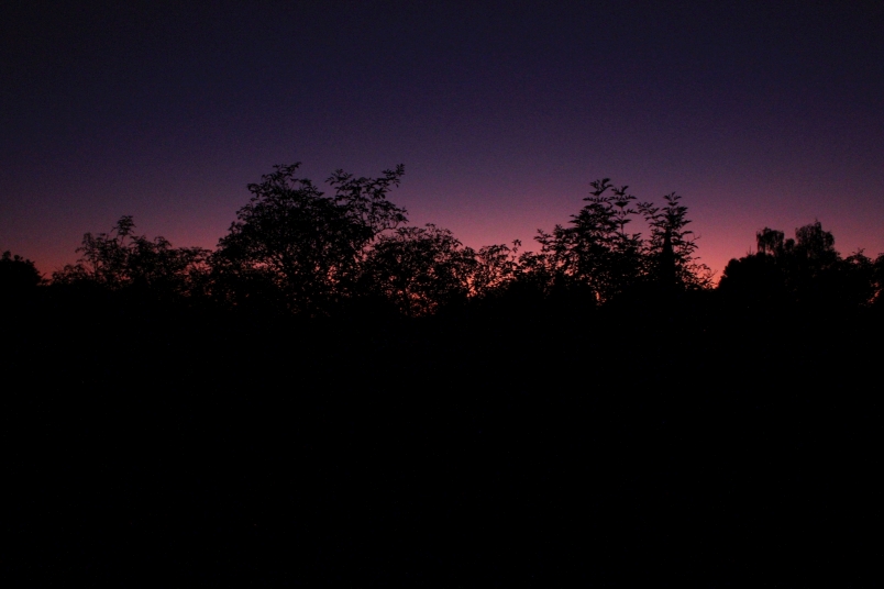 Sunset with Canon 550d(Hα) 